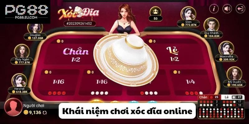 Khái niệm chơi xóc đĩa online